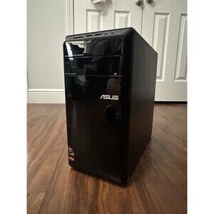 ASUS CM1745 Desktop PC AMD A8-5500 APU @3.20GHz 1GB RAM 512G  NO HDDTESTED